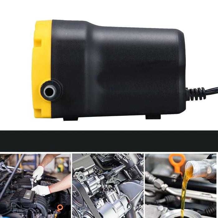 Помпа за източване на гориво и масло, 12V, 4л./мин.
