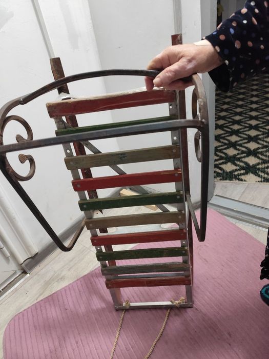 Санки металлические