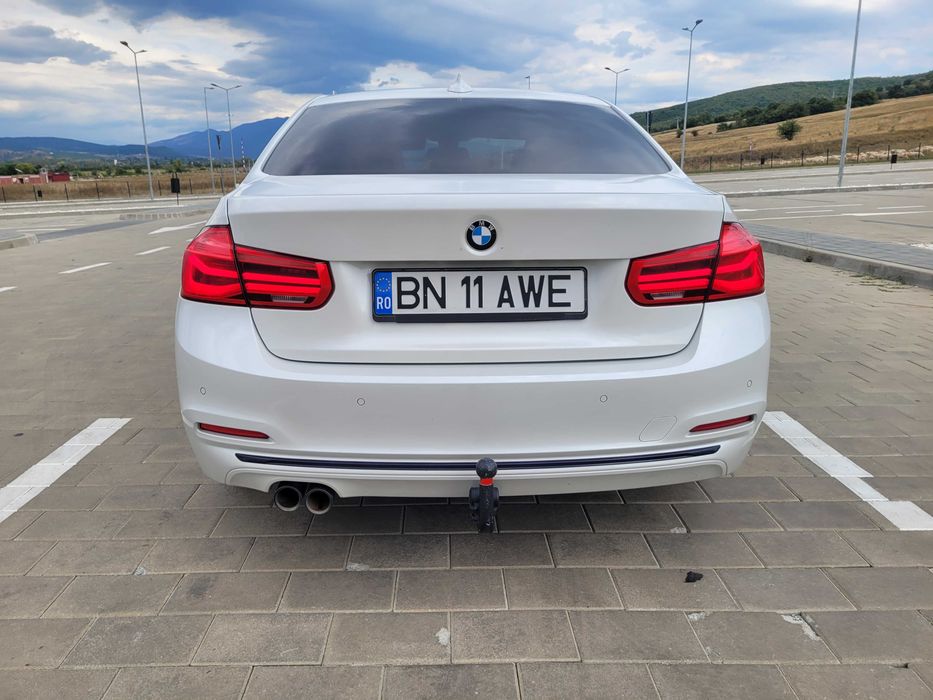 BMW 320D , Automata , 2017, Xdrive, alb perlat, piele, 151.000 km,