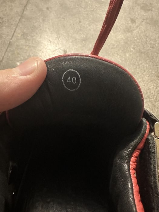 Lenardo lopes marimea 40 din piele full nu jordan nike amiri adidas air 4 1 y2k rick owens