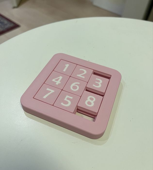 puzzle numeric printat 3d