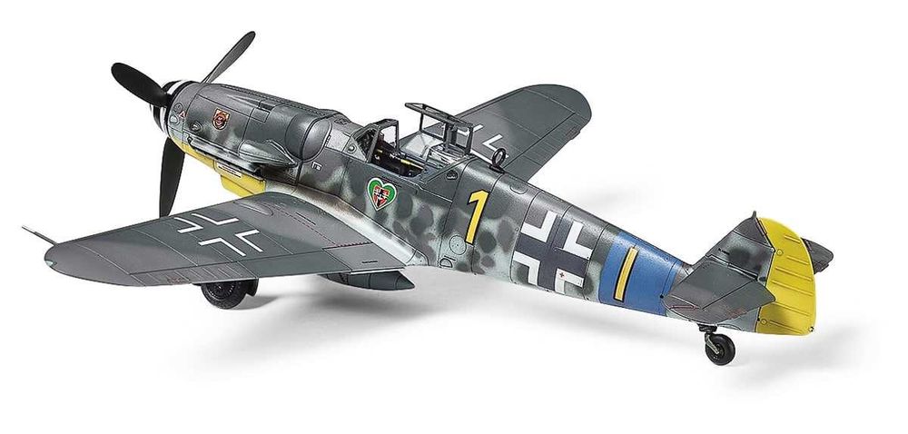 Сборная модель самолета Мессершмитт Bf 109 G-6 (Звезда, 1/72)