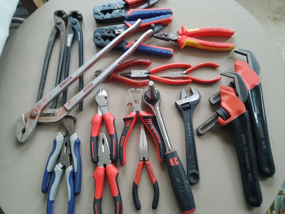 Knipex, Wurth, Gedore -инструменти