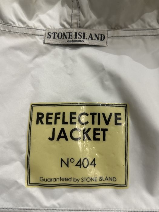 stone island reflective mesh