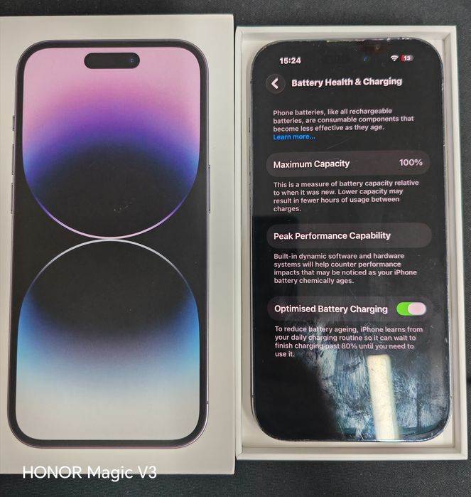 Iphone 14 Pro Deep Purple 256 Gb esim