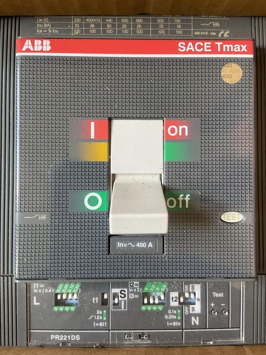 Автоматический выключатель ABB Tmax T5N 400