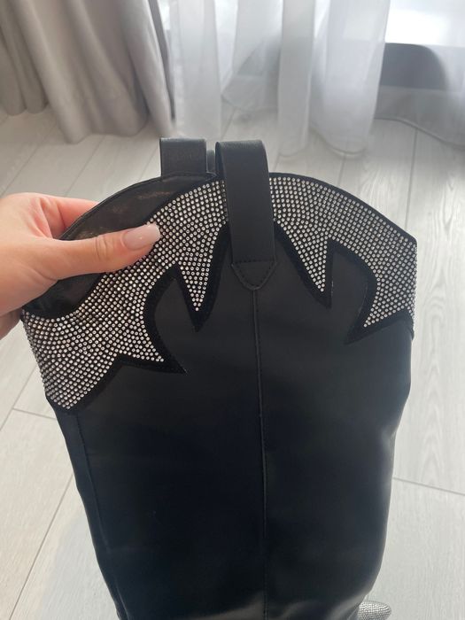 Cizme cowboy cu pietre