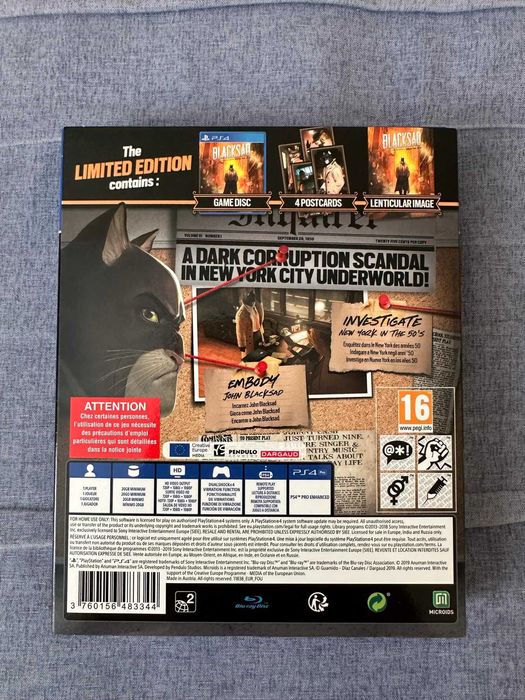Blacksad: Under The Skin Limited Edition - PlayStation 4