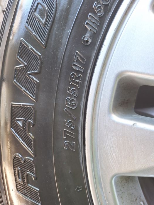 100 курзак  Прадам  Р 17 шины в сборе дисками