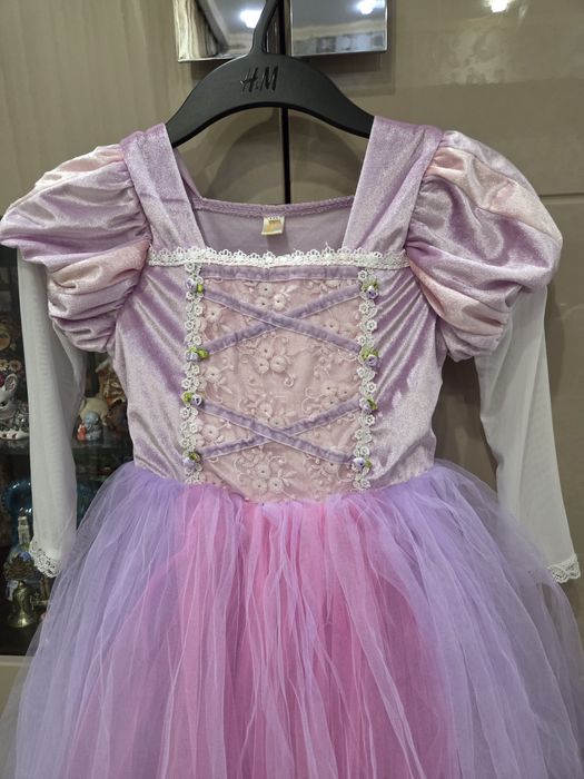 Новогоднее платье Рапунцель