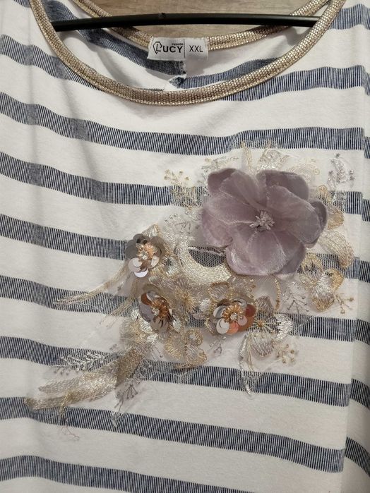 Блуза къс ръкав Lucy