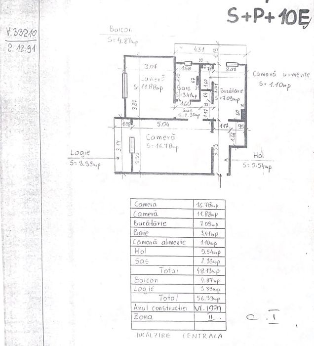 Apartament 2 camere decomandat in Gheorgheni