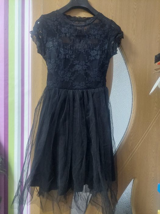 Дамска рокля с тюл