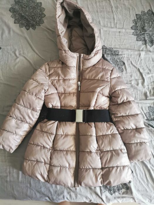 Детско зимно яке с колан