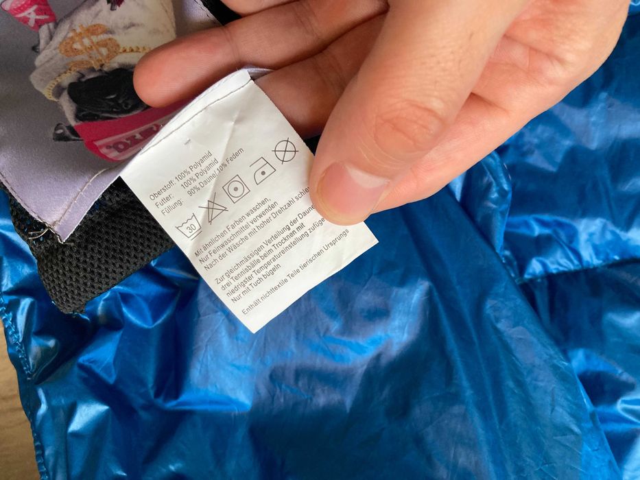 Frieda Loves New York Citty NYC олекотено пухено яке гъши пух 42