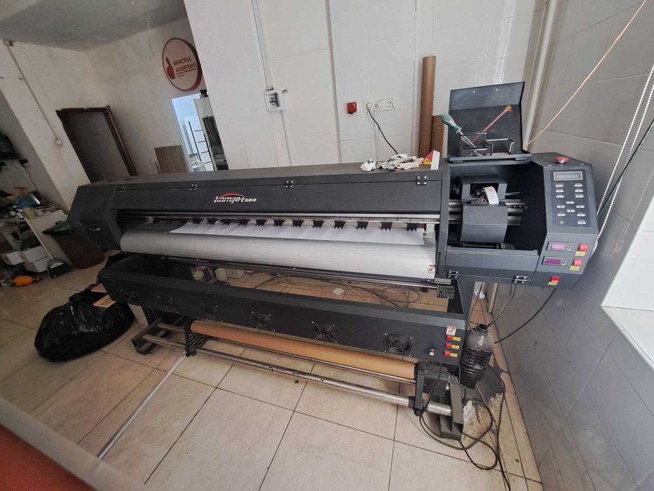 Широкоформатный Экосольвентный принтер Inkjet KMJ - 1901Q.