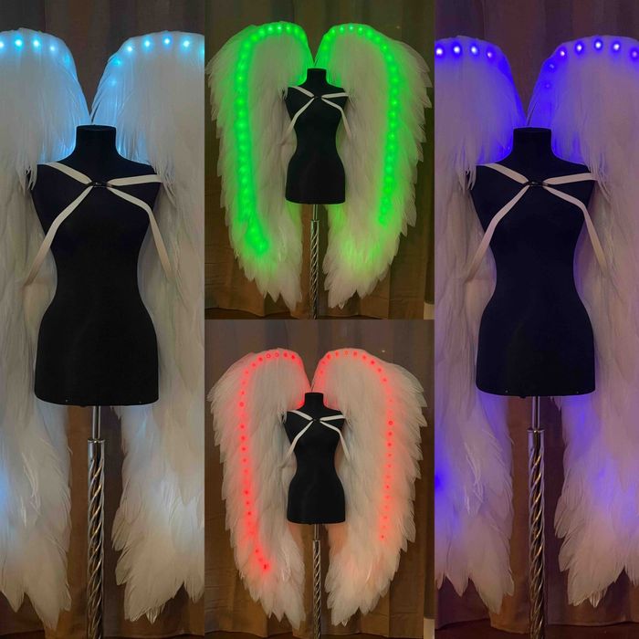 Светещи ангелски крила за носене