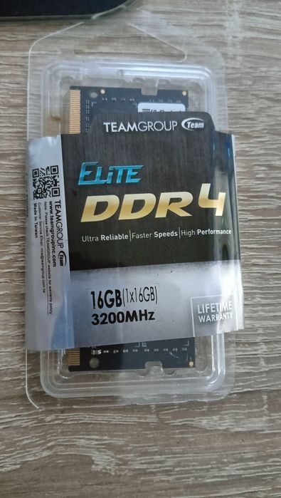 RAM Памети Team Group Elite 2x16GB 3200MHz DDR4