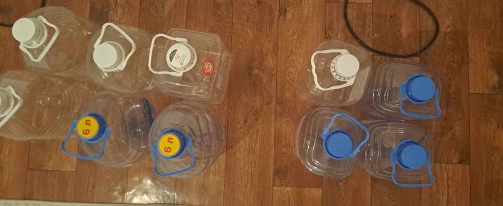 Баклашки,боклашки,бутылки,баклашки 5 6 литровые