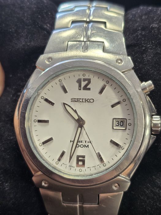 Seiko Kinetic 5M62-0AJ0 – Full Set – Stare foarte bună – Celulă de energie nouă