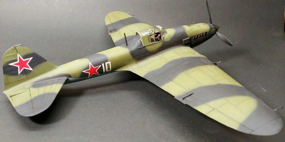 Сборная модель самолета Ил-2 (одноместный) (Звезда. 1/48)