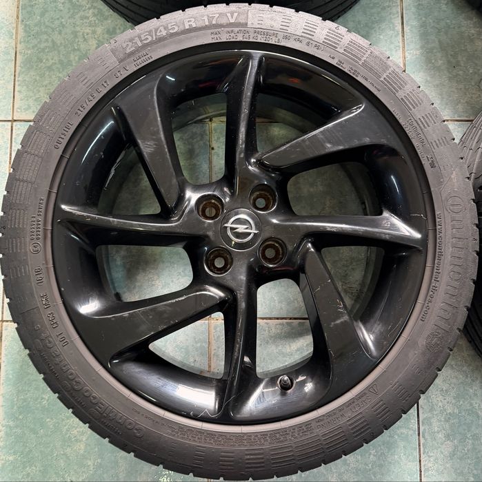 Roti/ jante aliaj R17 originale Opel Corsa 215/45/17 vara