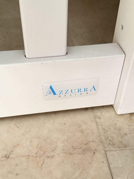 Patut bebe azzura lemn de fag+saltea+set pat