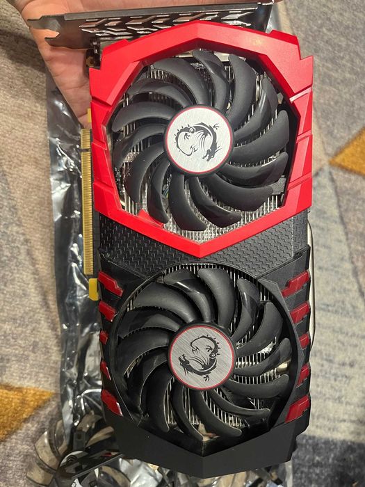 видеокарты Gtx 1050ti Gaming X MSI GeForce GTX 1050 Ti GAMING X 4G