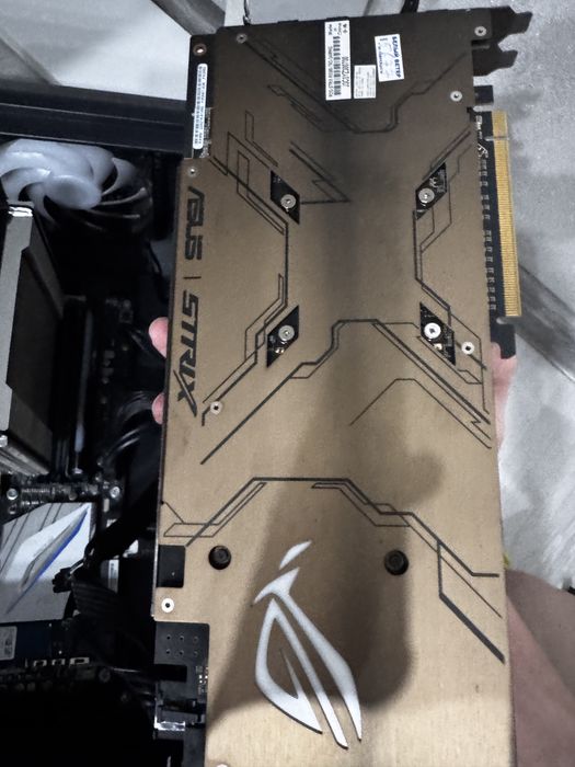 RX580 8GB Asus Rog Strix Overlocked edition