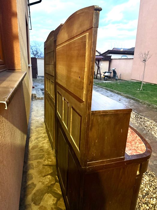 Mobila Art Deco lemn masiv