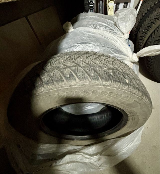 Зимняя шипованая резина