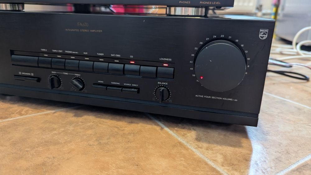 Amplificator Philips FA670 musik