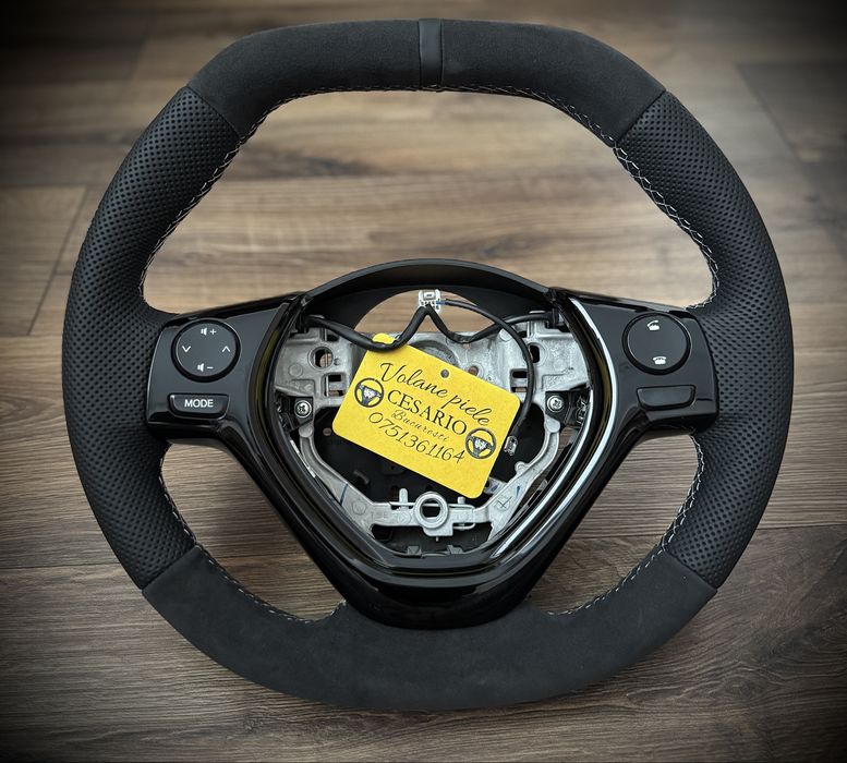 Volan piele naturală nappa Peugeot 108, Toyota Aygo 2, Citroen C1 (II)