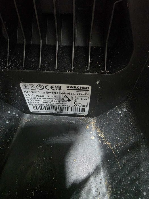 Aparat de spalat cu presiune KARCHER K 7 Power Smart Control