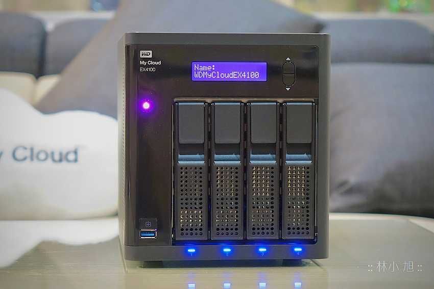 NAS Western Digital MyCloud EX4100 4 sloturi hdd