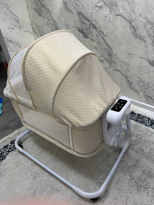 Электронная люлька для детей, колыбель с укачиванием для малышей