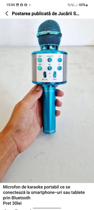 Microfon conectare Bluetooth