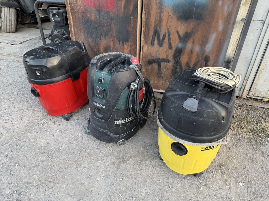 * оригинальные профессиональные строй пылесосы Flex Metabo Karcher