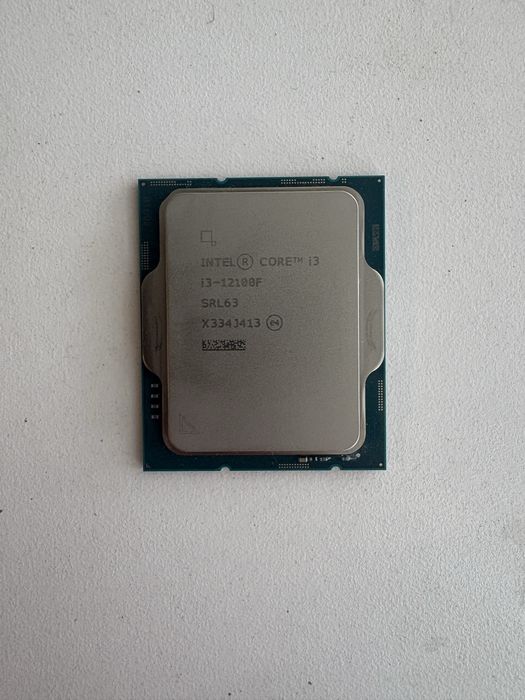 Не рабочий intel core i3-12100f