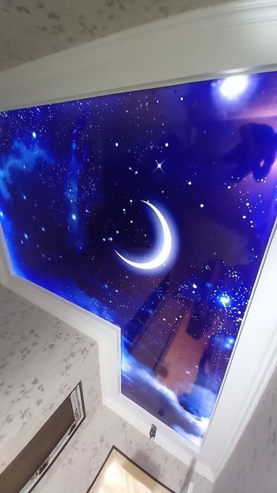 Натяжной Потолок Фаргона Натяжные Аксия Потолки Natyojnoy patalok Сех