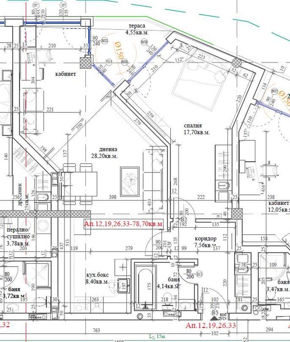 Продава се Двустаен апартамент в София, Дружба 1 - 85 кв.м за 1667 €/кв.м - Снимка #5