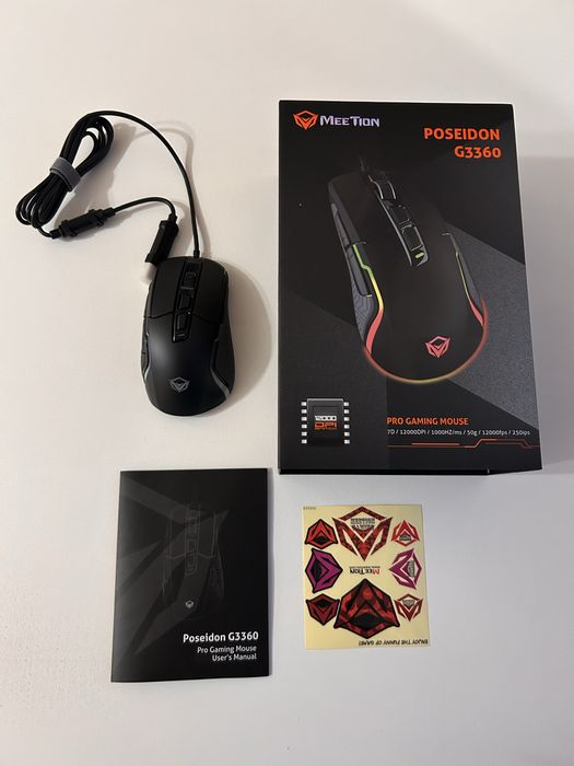 Мышь Meetion Poseidon G3360 | 12000 DPI