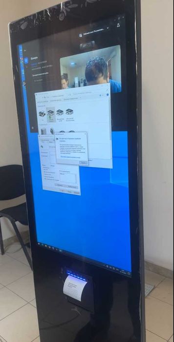 Инфокиоск с чековым принтером