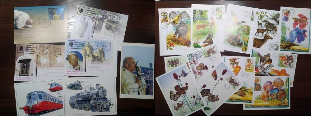 Конверты спецгашения и картмаксимумы