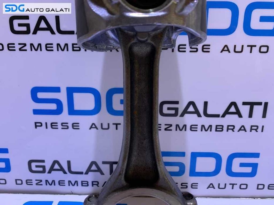 Piston Complet cu Biela Mahle Audi A4 B6 1.9 TDI 131CP AVF AWX 2001 - 2005 Cod 038107065EN 038H