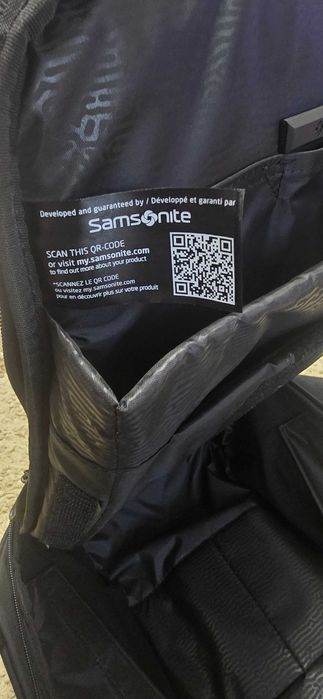 Rucsac laptop Samsonite SECURIPAK 2.0 negru 15,6