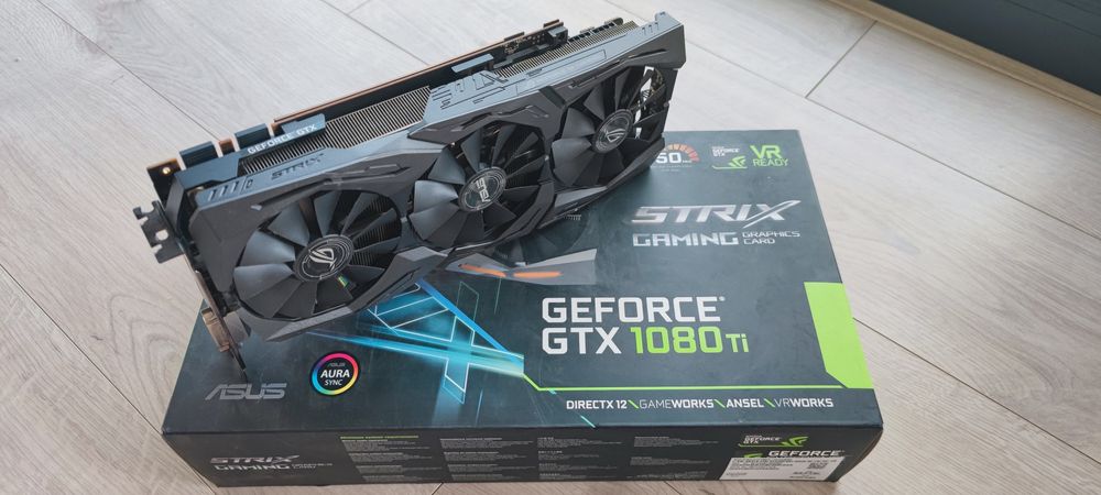 Nvidia GTX 1080ti Strix 11gb
