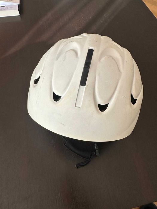 Casca schi alba marime 59-62