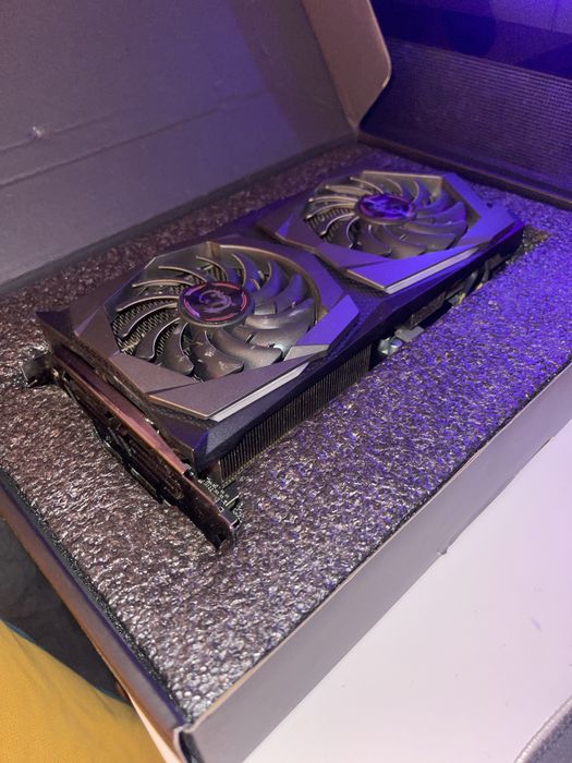 Rtx 2060 6gb twin frozr 5 MSI EDITIE LIMITATĂ !!