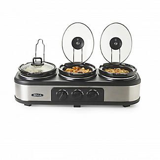 Слоукукър сет BELLA 3 в 1 бавно готвене, 300W, 4.5L